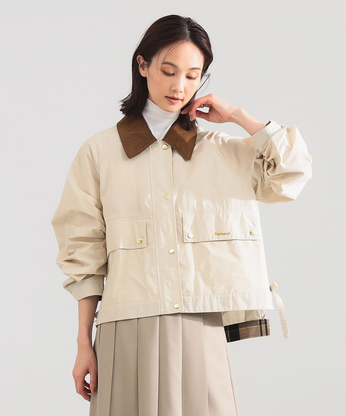 Demi-Luxe BEAMS（デミルクス ビームス）Barbour / MEDLAND ジャケット