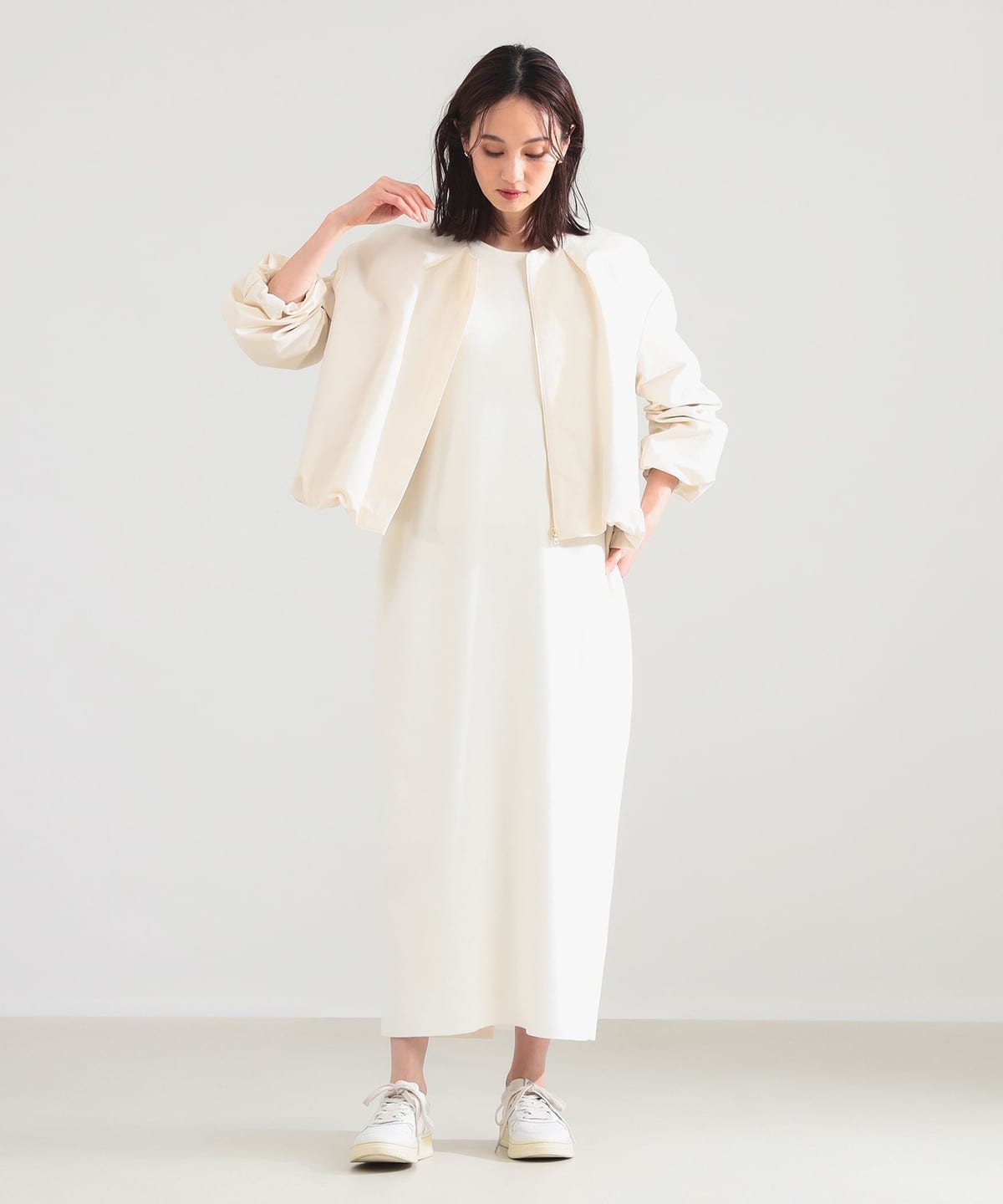 デミリクスビームス　ナイロン　ブルゾン　フード　ジャケット　美品　キャメル Demi-Luxe BEAMS》のブルゾン｜ビームス 熊本｜BEAMS