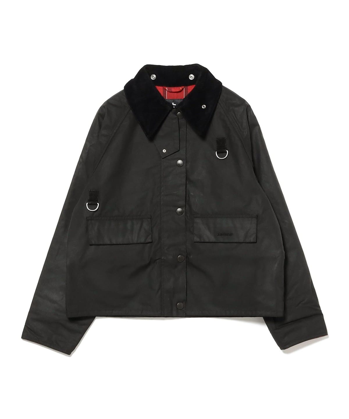 【POP UP STORE開催中】Barbour バブアー / SPEY ワックス ジャケット ブルゾン WOMEN BLACK CARDINAL 12