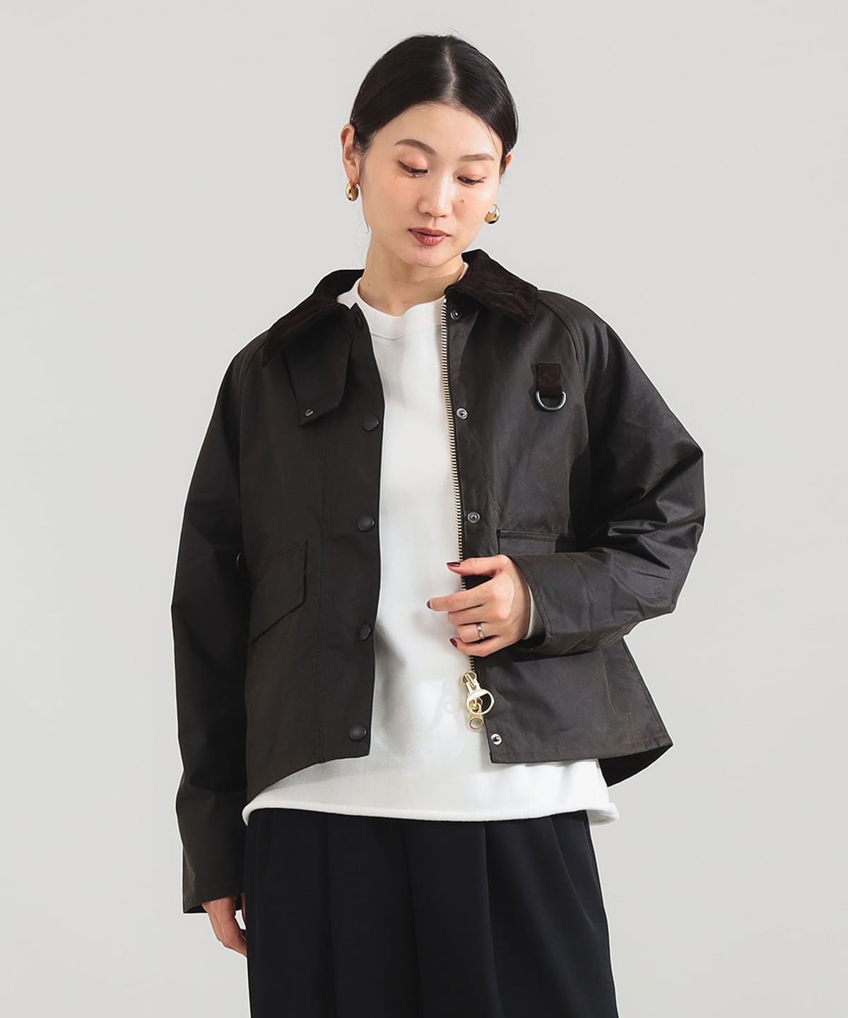 【POP UP STORE開催中】Barbour バブアー / SPEY ワックス ジャケット ブルゾン WOMEN OLIVE CLASSIC 10