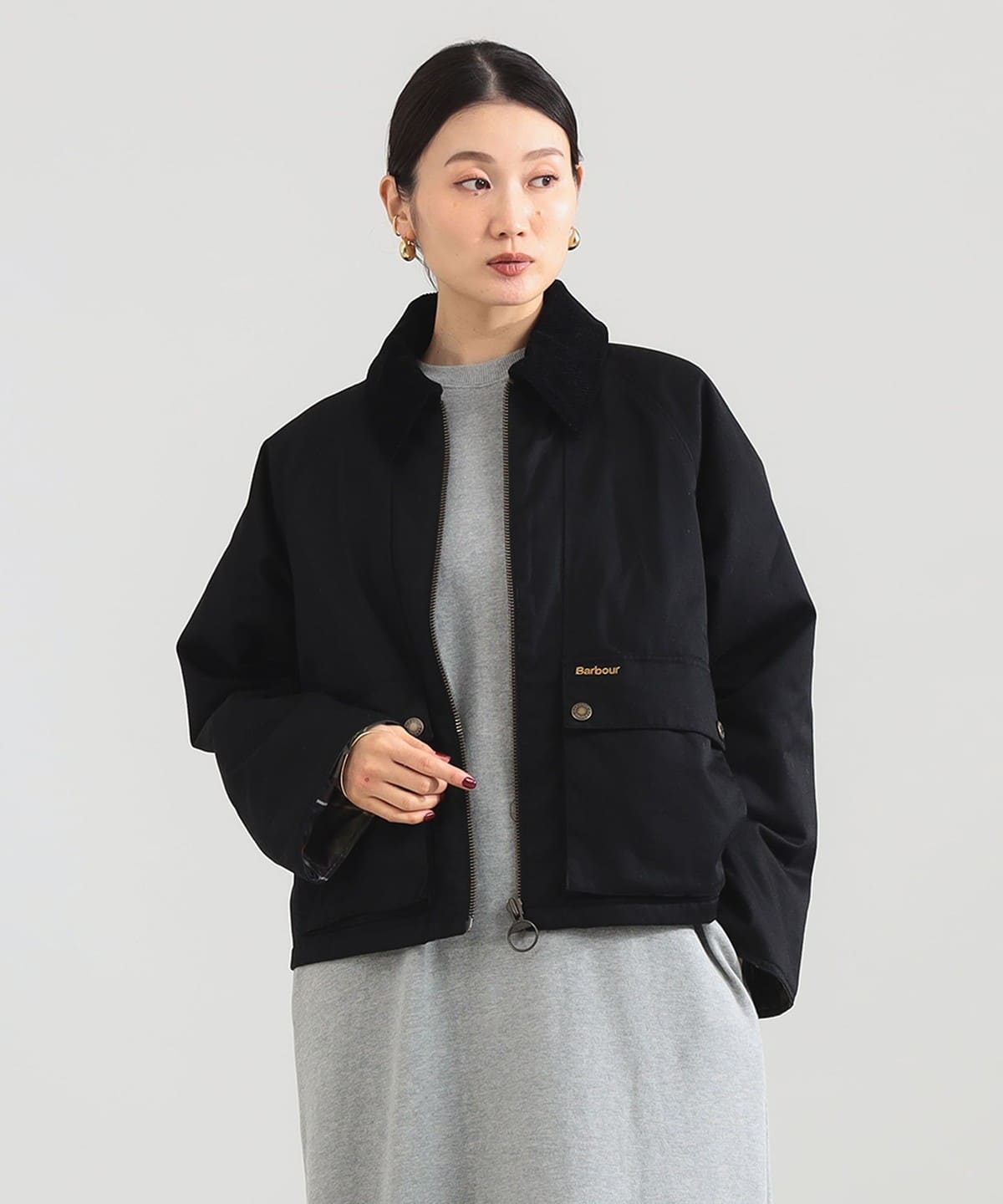 Barbour バブアー / WINNIE 中綿 ジャケット ブルゾン WOMEN BLACK 8