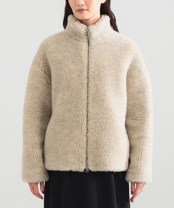 【+10%ポイントUP】TICCA / ウール ファー ブルゾン
