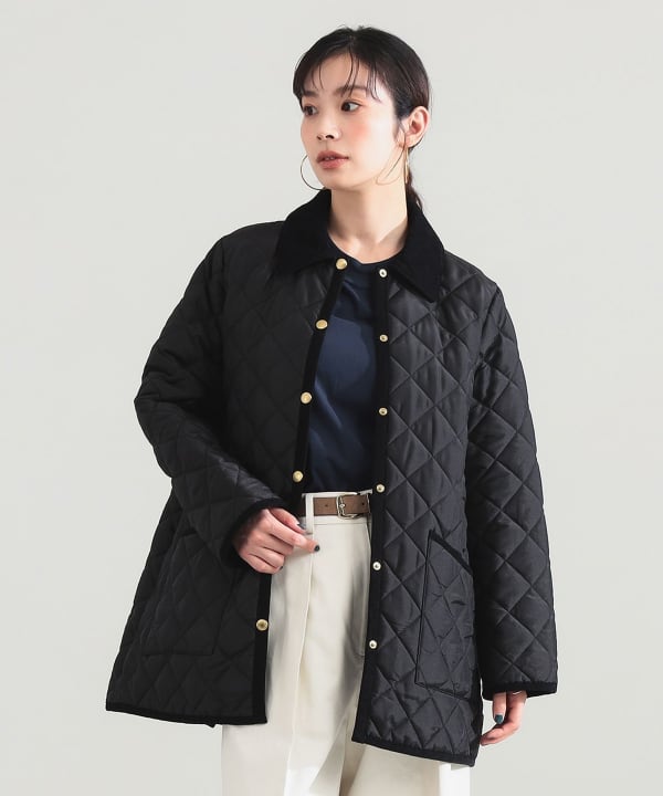 Traditional Weatherwear / WAVERLY Aライン ミドル ジャケット Model：H165　Size：36