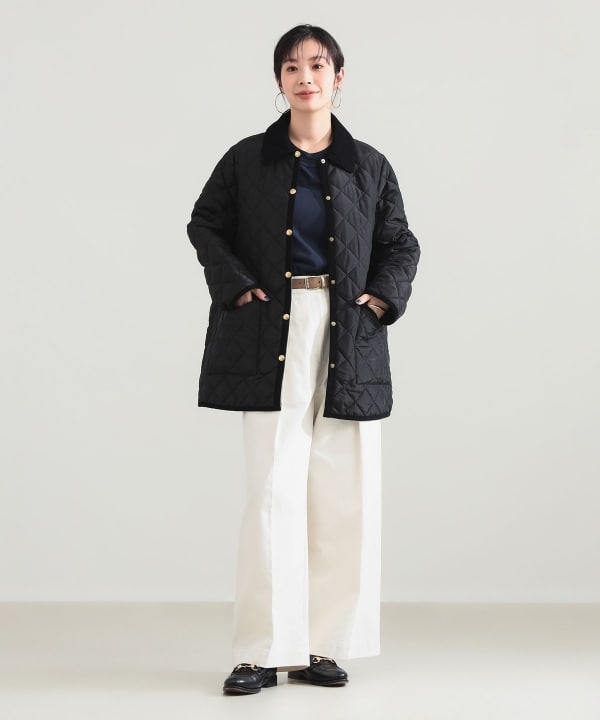 Traditional Weatherwear / WAVERLY Aライン ミドル ジャケット Model：H165　Size：36