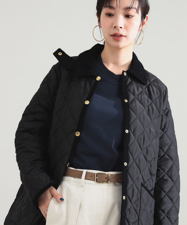 Traditional Weatherwear / WAVERLY Aライン ミドル ジャケット Model：H165　Size：36