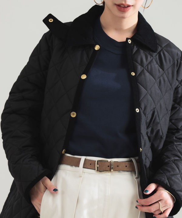 Traditional Weatherwear / WAVERLY Aライン ミドル ジャケット Model：H165　Size：36
