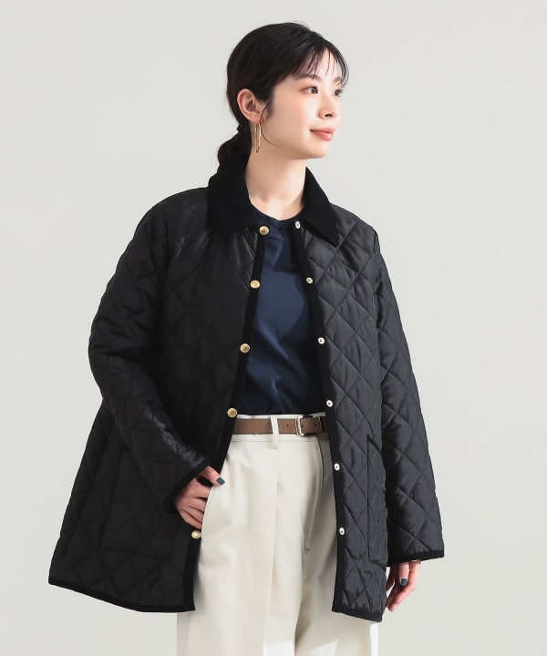 Traditional Weatherwear / WAVERLY Aライン ミドル ジャケット Model：H165　Size：36