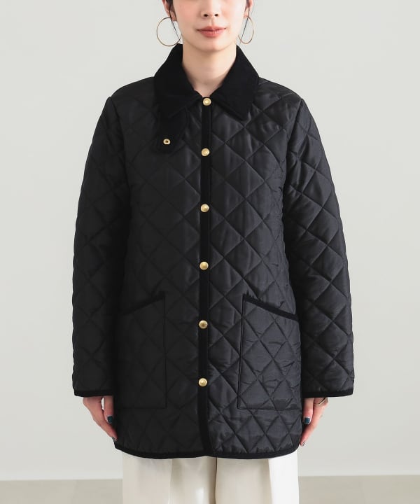 Traditional Weatherwear / WAVERLY Aライン ミドル ジャケット