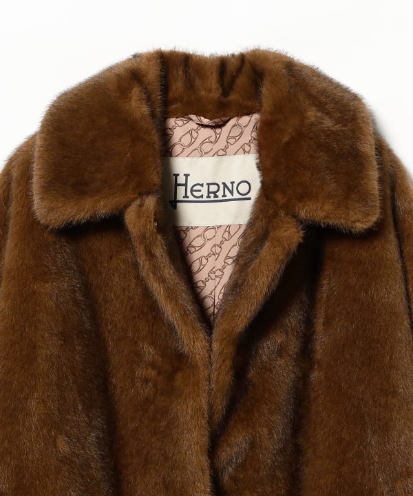 HERNO / フェイクファー ブルゾン