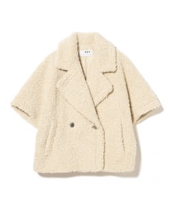 three dots / POODLE BOA ブルゾン