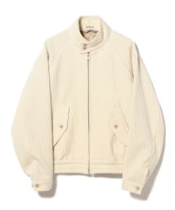 AURALEE / WOOL CASHMERE CORDUROY ZIP BLOUSON