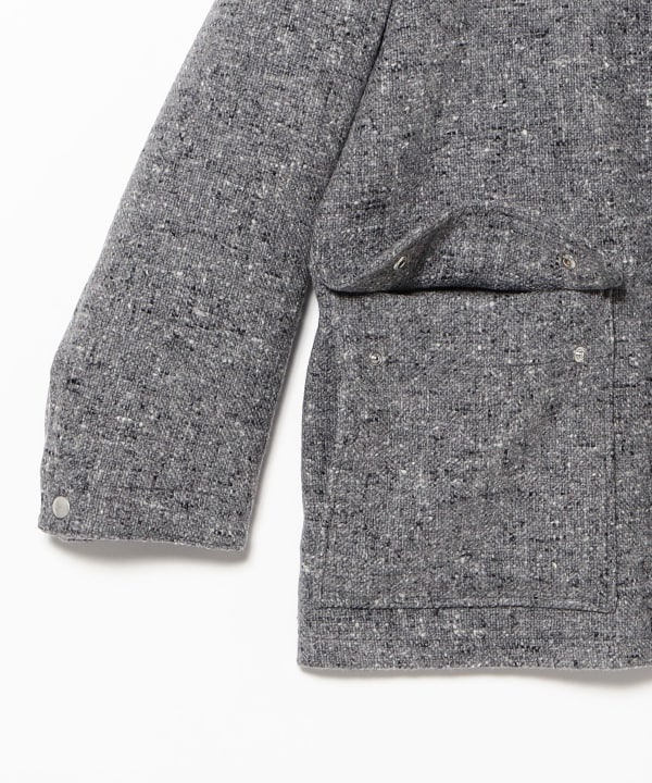 AURALEE / HOMESPUN TWEED ZIP BLOUSON