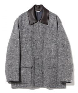 AURALEE / HOMESPUN TWEED ZIP BLOUSON