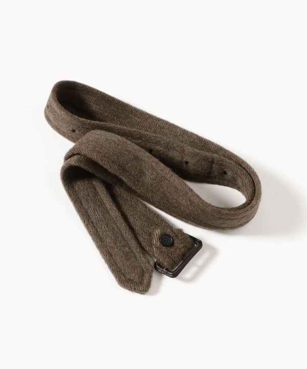 AURALEE / HAIRY WOOL MOHAIR CHAMBRAY SOUTIEN COLLAR COAT