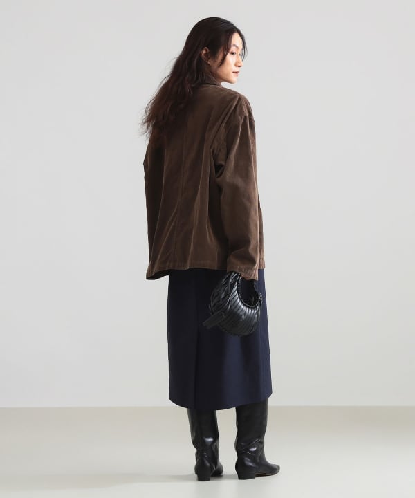 INSCRIRE / コーデュロイ ワークジャケット Model：H165 B77 W57 H79　Size：2