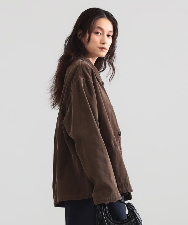 INSCRIRE / コーデュロイ ワークジャケット Model：H165 B77 W57 H79　Size：2