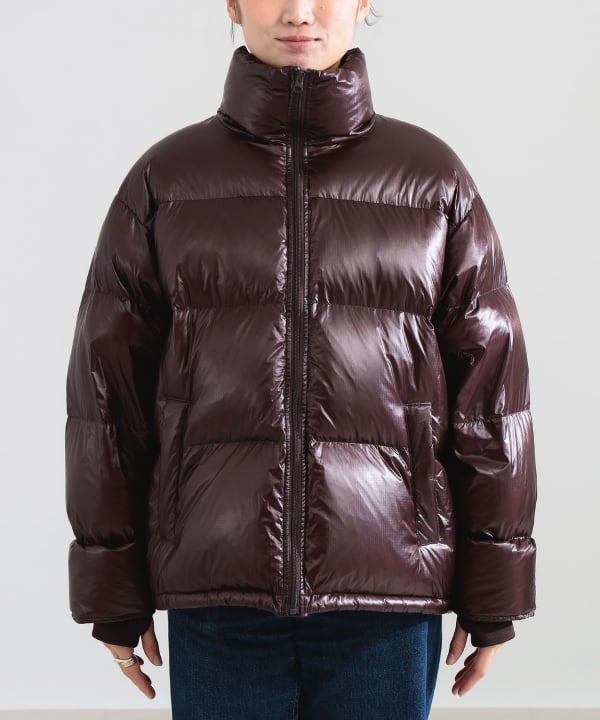 【別注】エディター坪田あさみ × WOOLRICH × Demi-Luxe BEAMS / パッカブル コクーン ダウンブルゾン