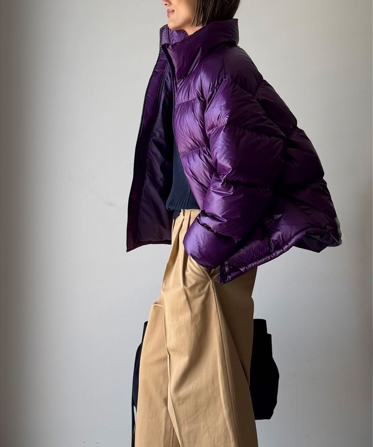 Demi-Luxe BEAMS / フーディ ショート ダウンブルゾン BEAMS SELECTION for WOMEN（ビームス セレクション for ウィメン