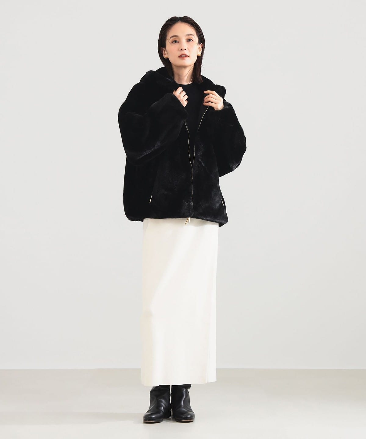 Demi-Luxe BEAMS ブルゾン Demi-Luxe BEAMS（デミルクス ビームス）3WAY ベスト付き 中綿