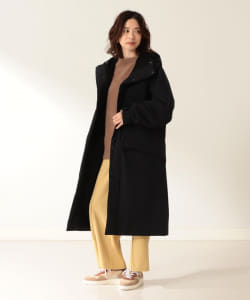 ATON / ASAKO フーデッド コート