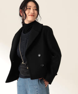 Demi-Luxe BEAMS / メルトン ショートコート