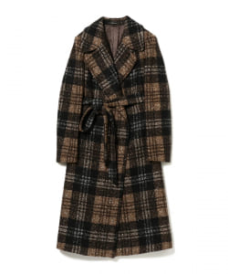 TAGLIATORE / MOLLY チェック ベルテッドコート