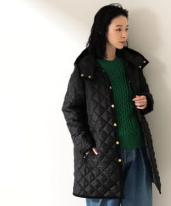 Traditional Weatherwear × Demi-Luxe BEAMS / 別注 ARKLEY フード キルティング ミドルコート