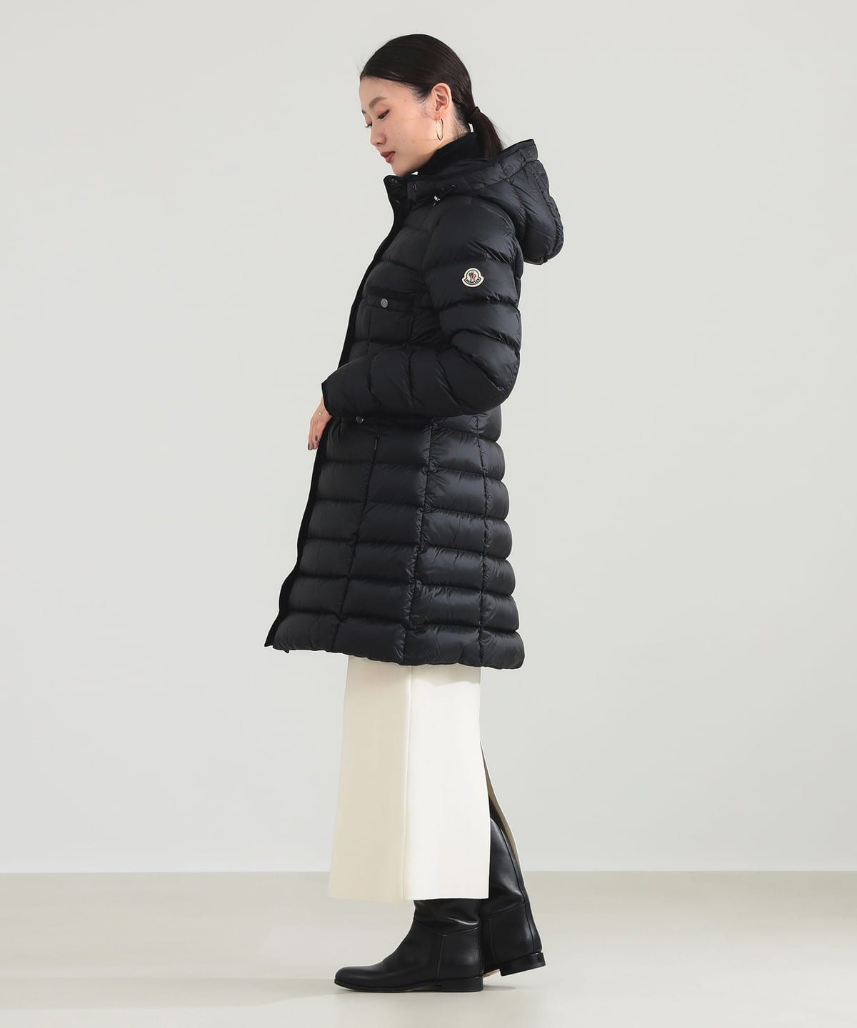 Demi-Luxe BEAMS Demi-Luxe BEAMS MONCLER HIRMA 長羽絨外套 (羽絨外套