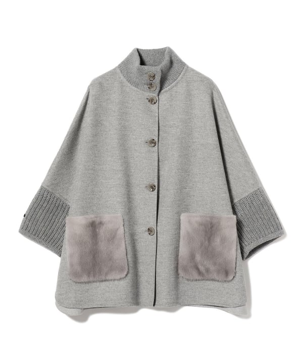 EFFE BEAMS（エッフェ ビームス）manzoni24 / ニットコンビ コート