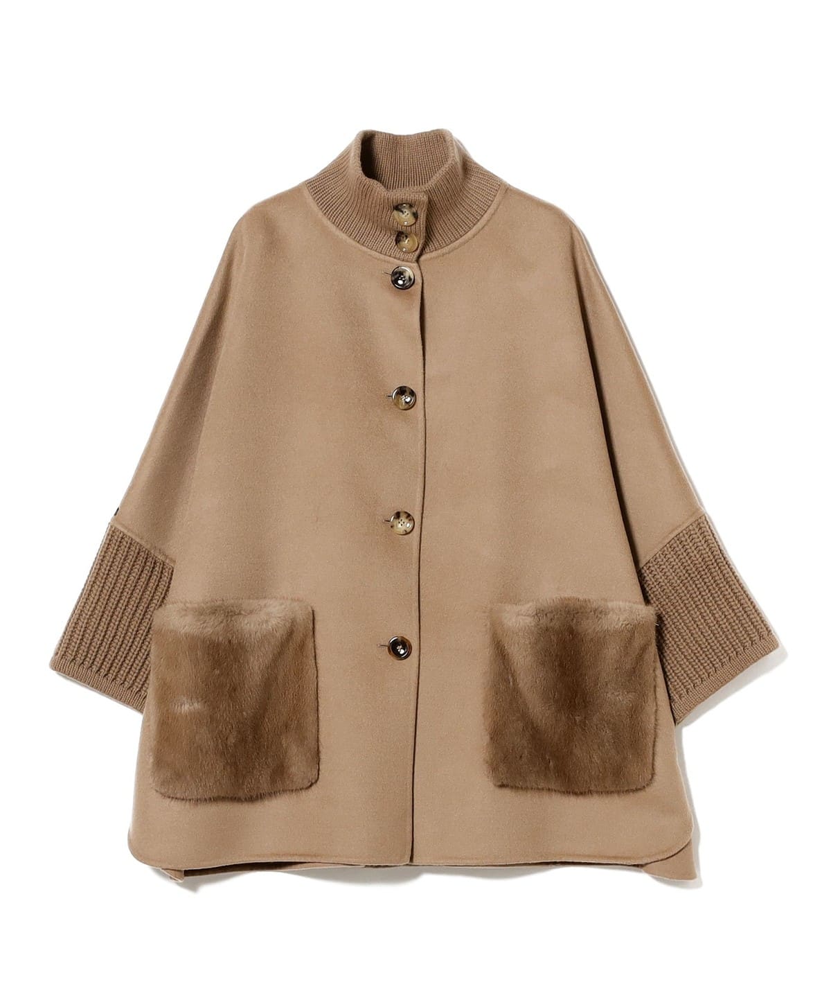 EFFE BEAMS（エッフェ ビームス）manzoni24 / ニットコンビ コート