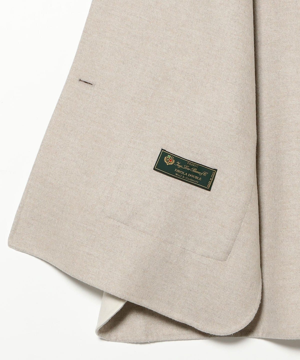 EFFE BEAMS（エッフェ ビームス）manzoni24 / ニットコンビ コート 