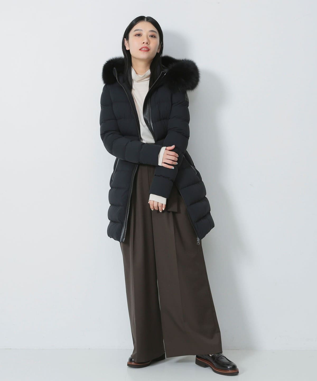 美品♡COOLATIQUES♡ダウンコート Demi-Luxe BEAMS（デミルクス ビームス）MACKAGE / CALLA-BX