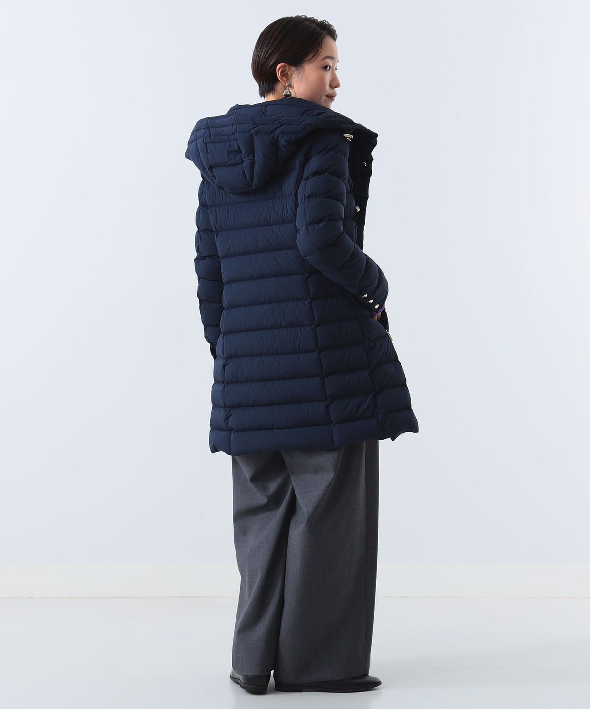 CAPE HORN ケープ ホーン / SANTACRUZ ダウン コート ブルゾン WOMEN BLUE 42 CAPE HORN ケープ ホーン / SANTACRUZ ダウン コート ブルゾン WOMEN BLUE 42