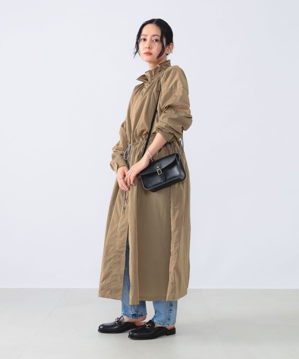 Demi-Luxe BEAMS Demi-Luxe BEAMS / 女裝抽繩輕量大衣（大衣風衣）網購 