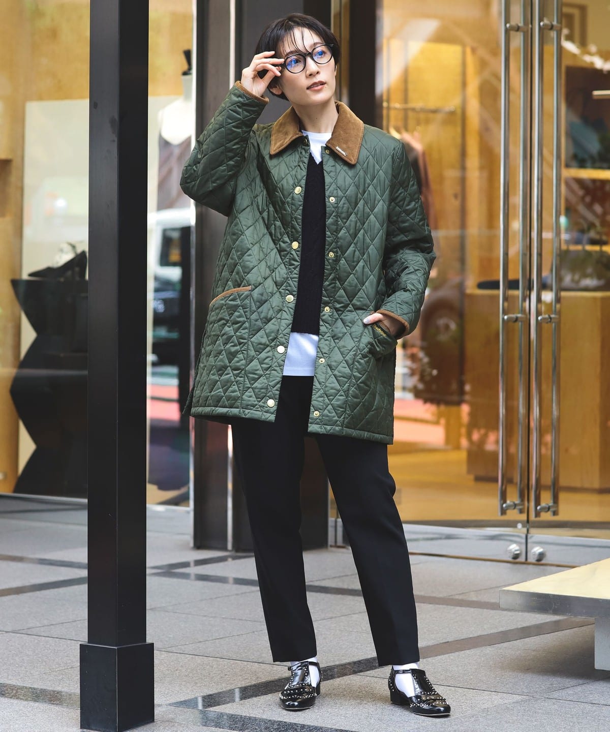 BEAMS PLUS（ビームス プラス）【別注】Barbour / BORDER 2Layer