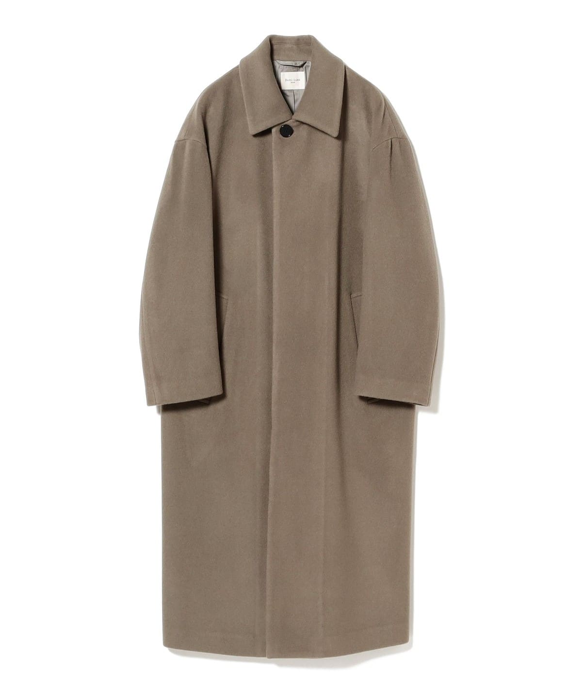 ソフトメルトン ステンカラー コート コート WOMEN TAUPE 38 ソフトメルトン ステンカラー コート コート WOMEN TAUPE 38