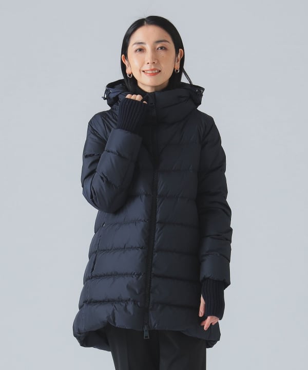 EFFE BEAMS（エッフェ ビームス）HERNO / ナイロン フーデッド ダウン  