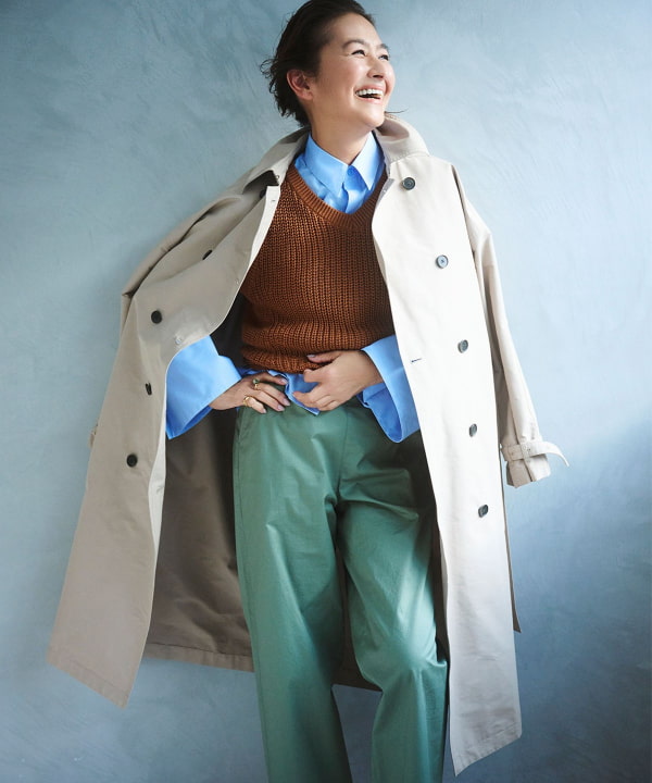 Demi-Luxe BEAMS Demi-Luxe BEAMS AK+1 / Dolman sleeve trench