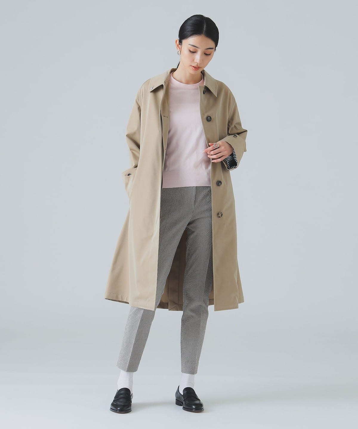 Whiteley & Green / BEAUMONT コットン コート コート WOMEN KHAKI 36 Whiteley & Green / BEAUMONT コットン コート コート WOMEN KHAKI 36