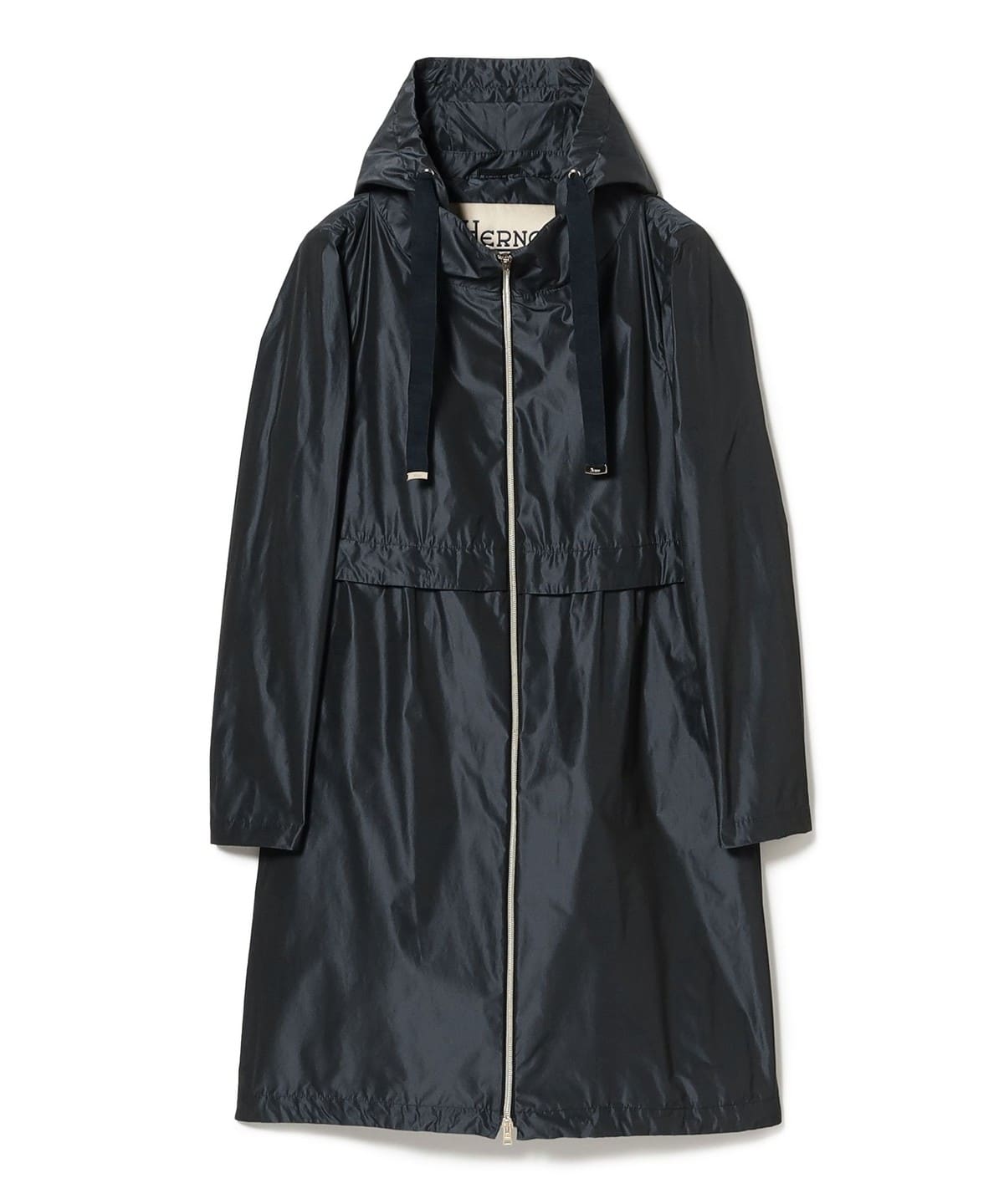 HERNO ヘルノ / ポリエステル フーデットコート コート WOMEN NAVY 42 HERNO ヘルノ / ポリエステル フーデットコート コート WOMEN NAVY 42