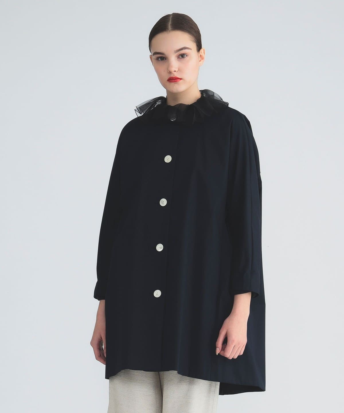 コットン ライトコート ブルゾン WOMEN NAVY 36 コットン ライトコート ブルゾン WOMEN NAVY 36