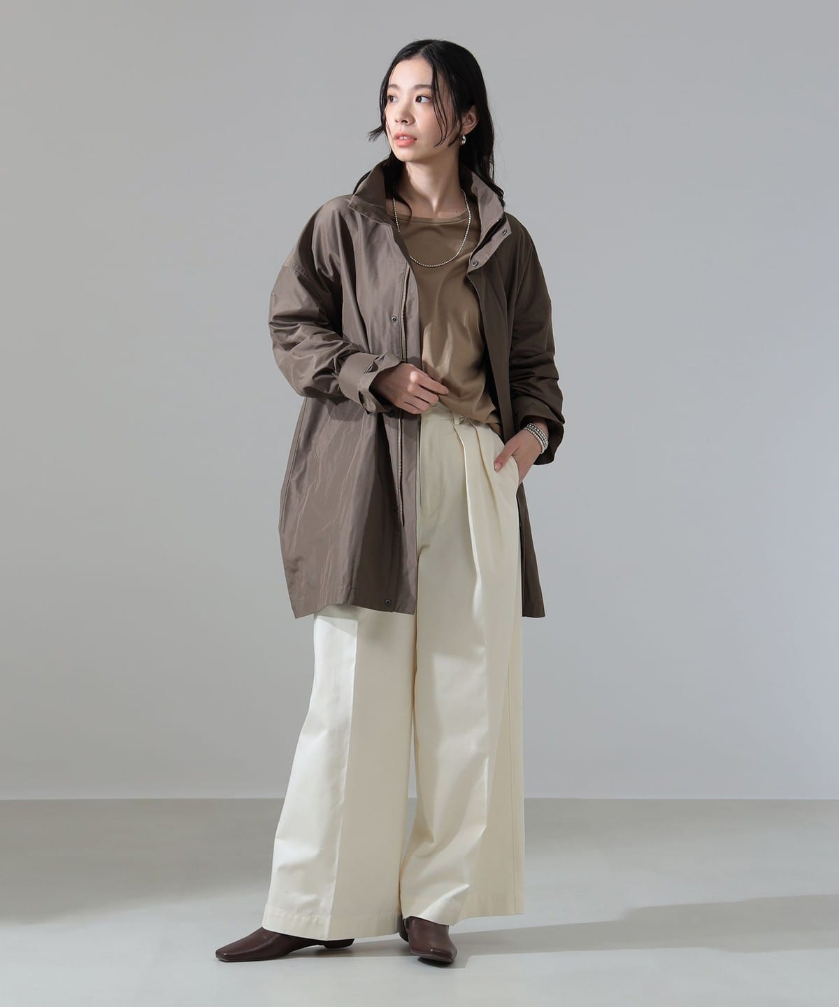 Demi-Luxe BEAMS（デミルクス ビームス）ポリエステル 二重織 スタンド