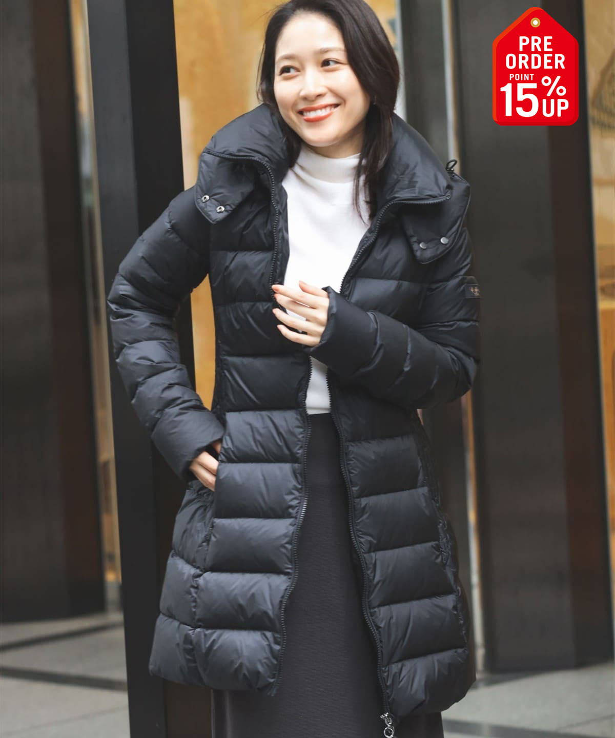 【+15%ポイントUP】TATRAS タトラス / POLITEAMA ダウンコート コート WOMEN BLACK 2 【+15%ポイントUP】TATRAS タトラス / POLITEAMA ダウンコート コート WOMEN BLACK 2