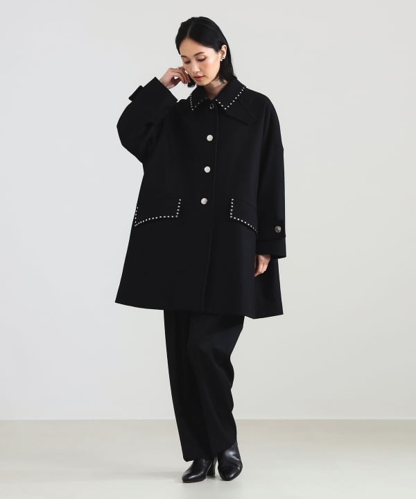 デミルクス ビームス ロング チェスターコート ウール 未使用に近い DMW Demi-Luxe BEAMS＞のウールコート特集～～！①｜ビームス 二子