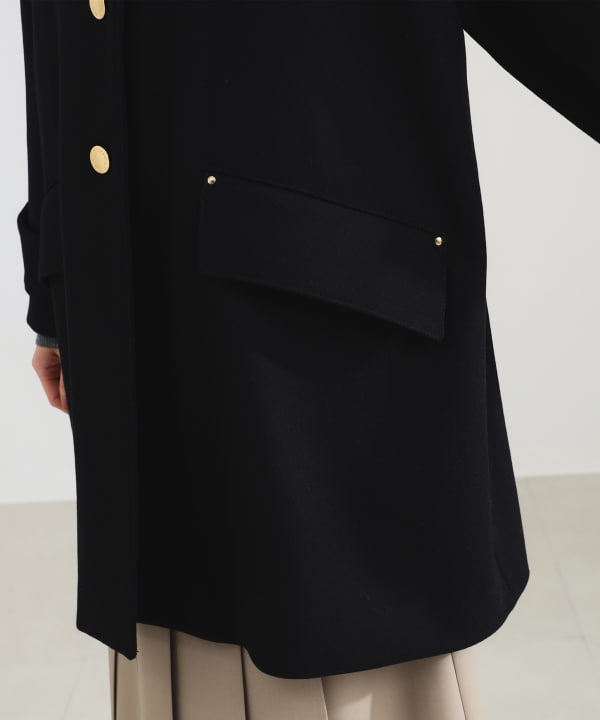 Demi-Luxe BEAMS シャギーノーカラーコート シャギーノーカラーコート♪｜ビームス 立川｜BEAMS