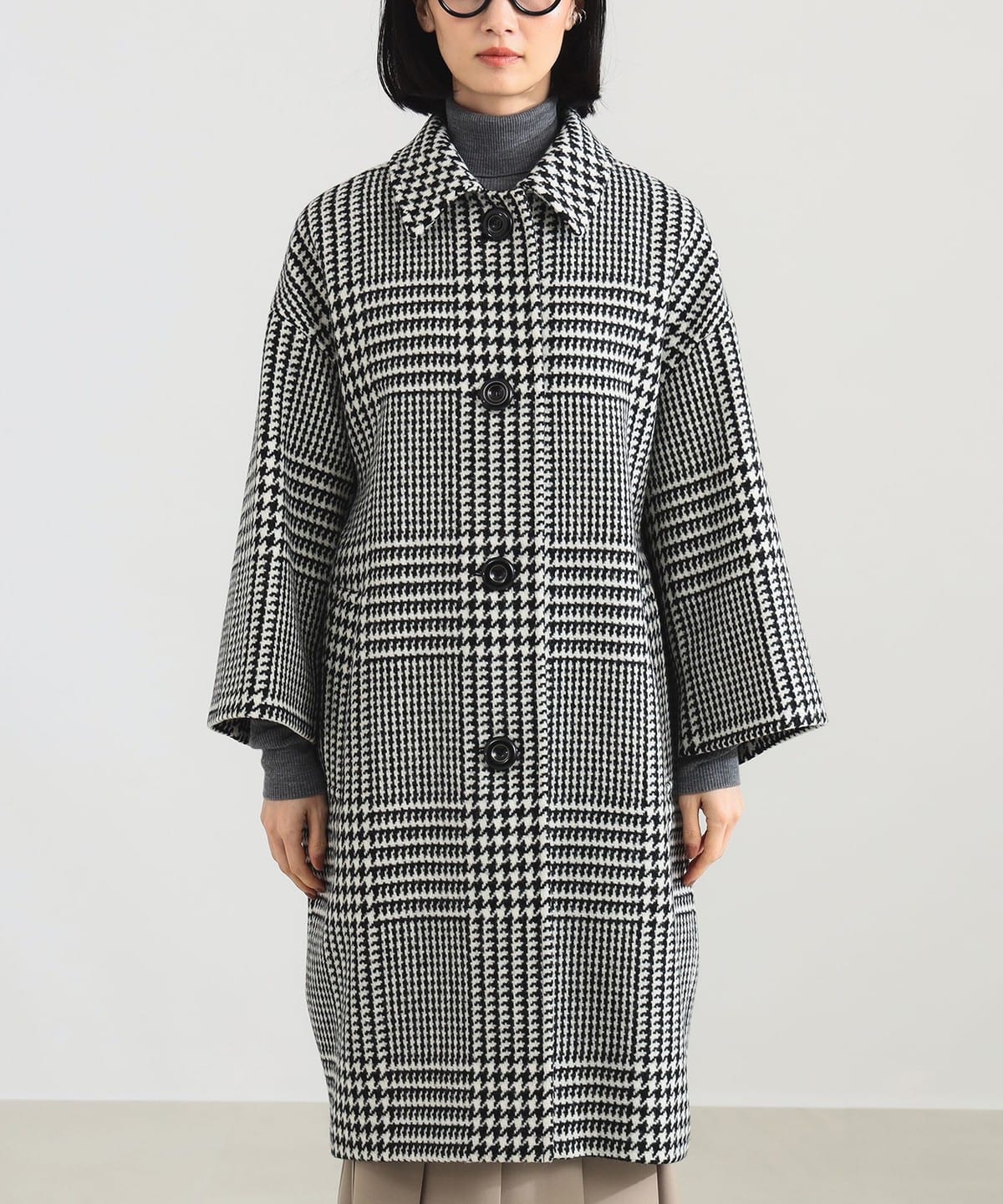 MACKINTOSH BEAMS 別注 DUNOON ステンカラーコート 38 Demi-Luxe BEAMS（デミルクス ビームス）MACKINTOSH / COLIIN
