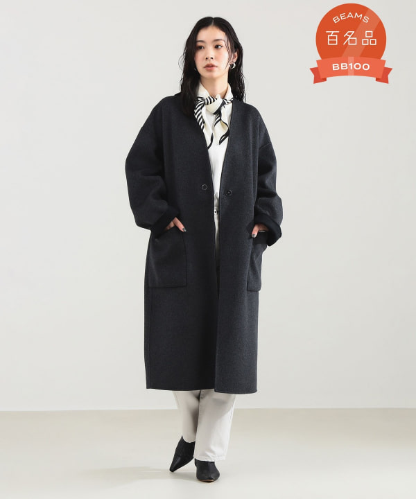 Demi-Luxe BEAMS / ノーカラーコート Demi-Luxe BEAMS（デミルクス ビームス）【+15%ポイントUP