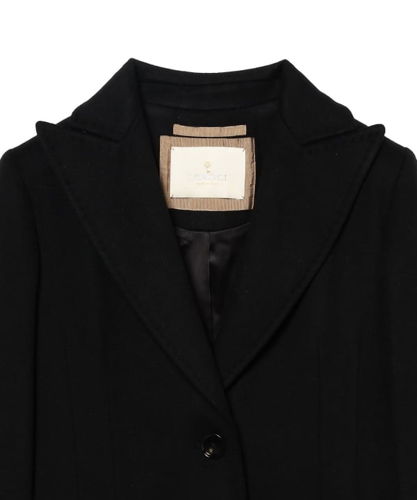 美品✨ビームスエフ BEAMS F チェスターコート カシミヤ ビッグサイズ40 EFFE BEAMS（エッフェ ビームス）LENOCI / チェスターコート