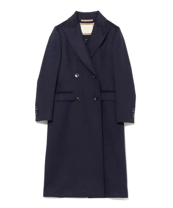 【未使用美品】BEAMS チェスターコート L ネイビー BEAMS ネイビー チェスターコート L BEAMS 【チェスターコート】