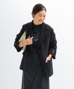 モヘヤループ シャギー ジャケット